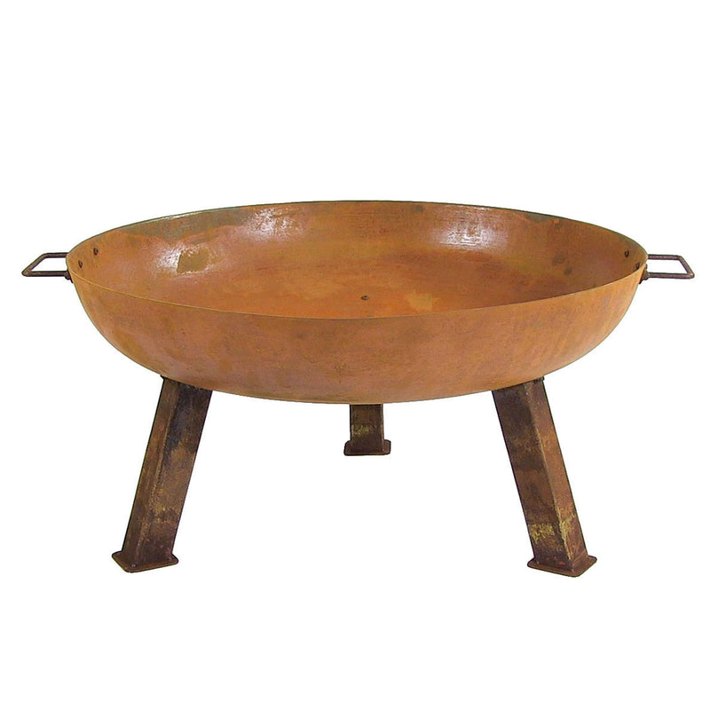 Sunnydaze Decor Rustic Cast Iron Fire Bowl, 30-in M5