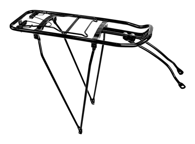Supercycle Lightweight Alloy Rear Bike Rack withMounting Hardware, Black R4