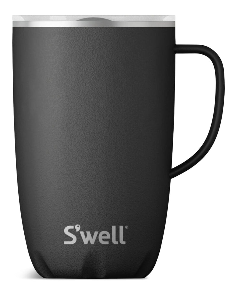 S'well Vacuum Insulated Stainless Steel Portable Travel Tumbler, 16-oz, Various Colours, with Handle G7