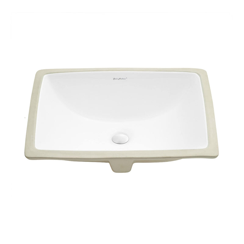 Swiss Madison Plaisir 18.5 Rectangular Under-Mount Bathroom Sink Q2