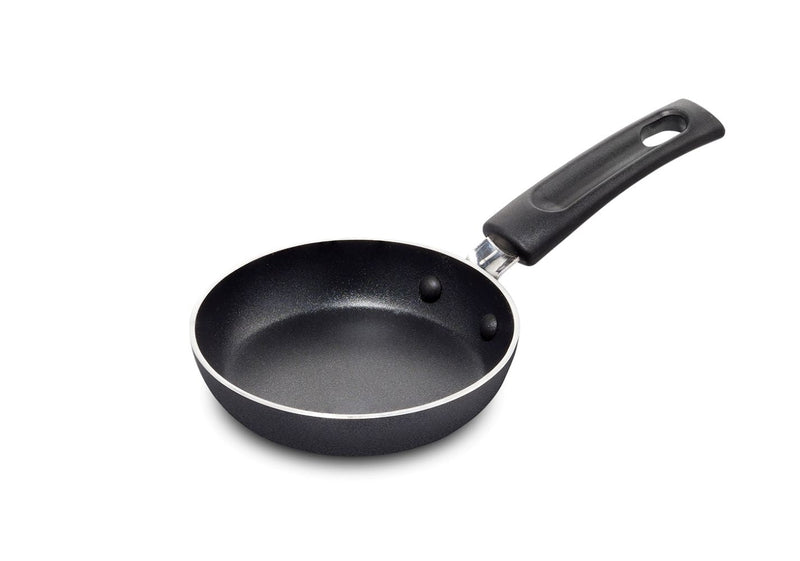 T-Fal Viva Black Non-stick Aluminum Egg Pan with Bakelite Handles U9