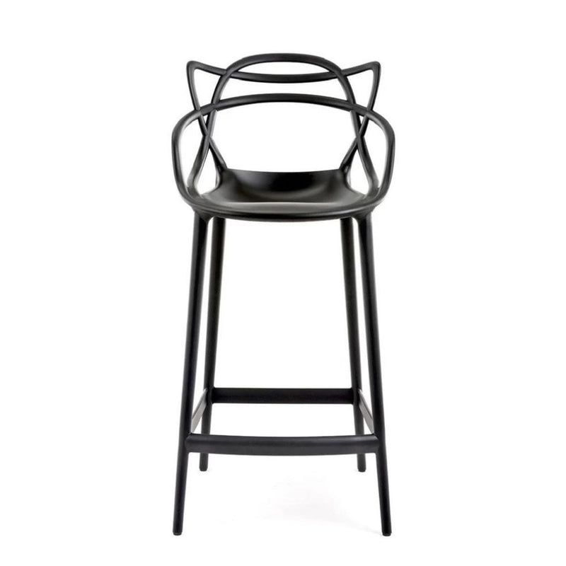 Take Me Home Black Molded Polypropylene Keeper Stool E3