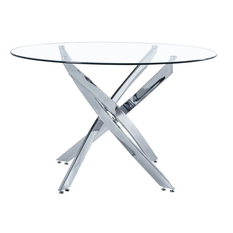 Take Me Home Star Glass Round Dining Table N2