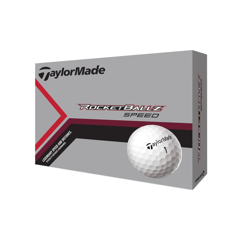 TaylorMade Rocketballz Speed Golf Balls, 12-pk, White C8