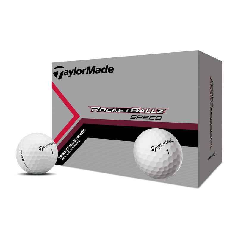 TaylorMade Rocketballz Speed Golf Balls, 24-pk, White Y4