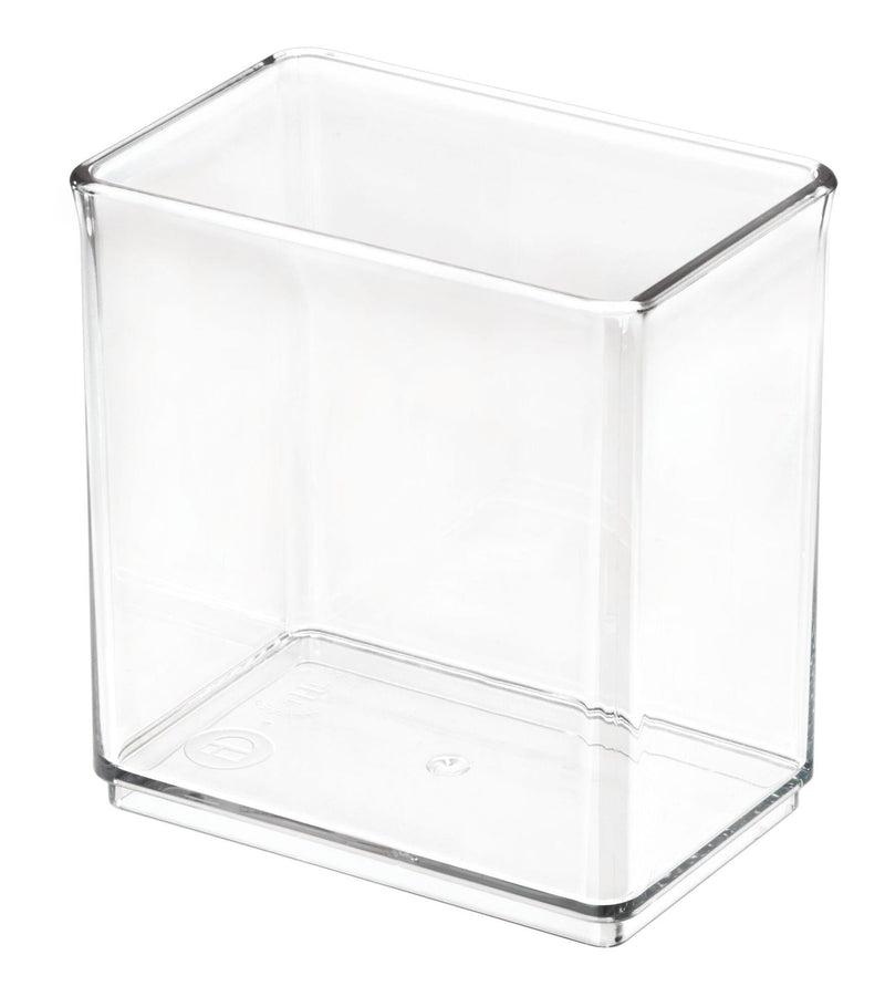 The Home Edit by iDESIGN Clear Stackable Deep Organizing Storage Bin, 1-L H7