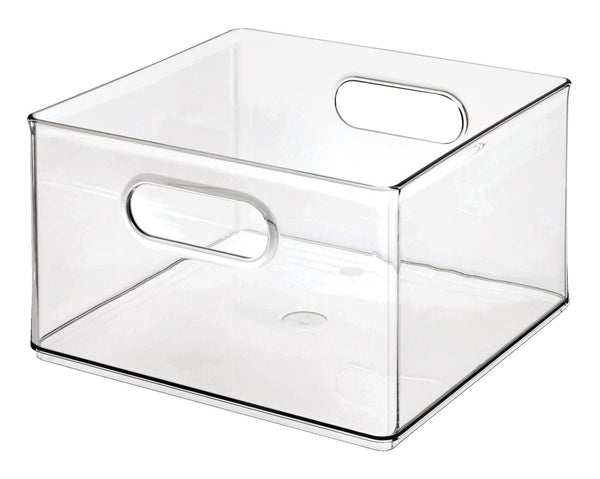 The Home Edit by iDESIGN Clear Stackable Organizing Storage Bin, 8.2-L D1