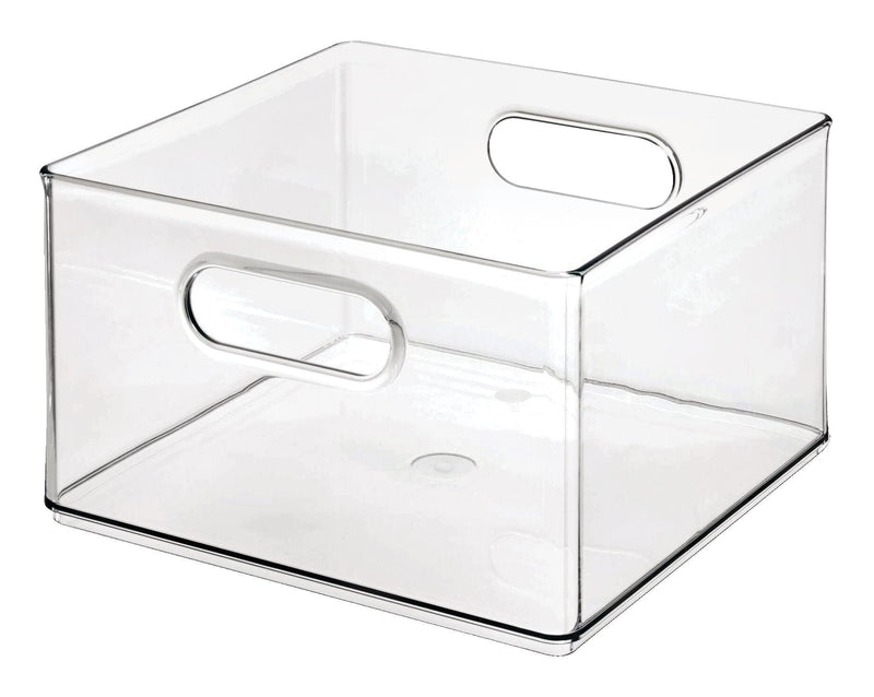 The Home Edit by iDESIGN Clear Stackable Organizing Storage Bin, 8.2-L D1