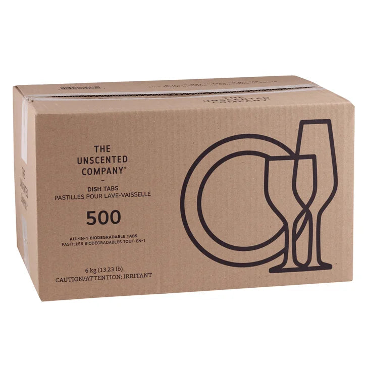 The Unscented Company Dishwasher Detergent, 500-count K6