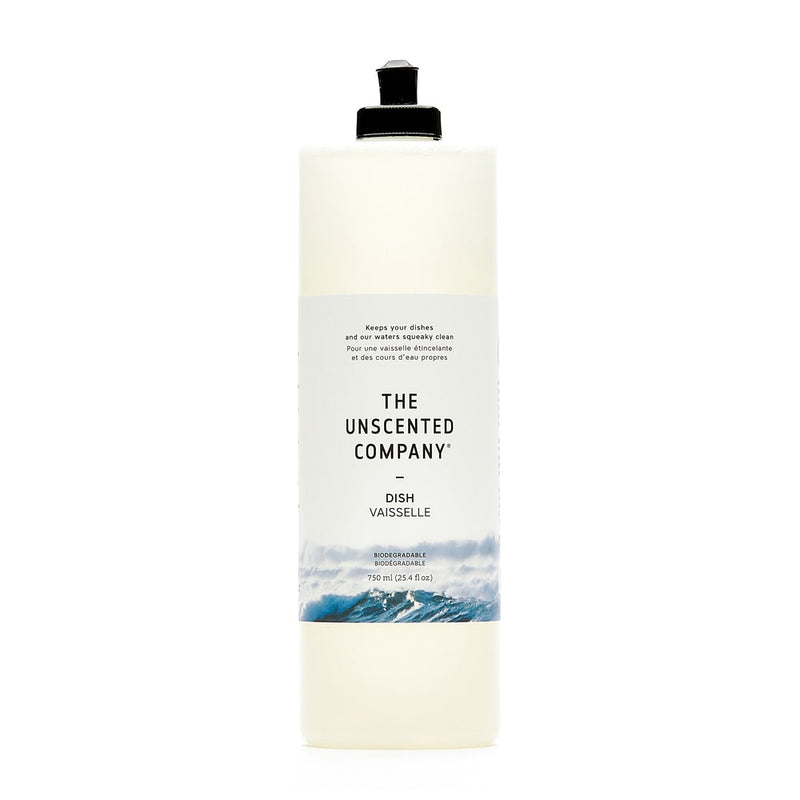 The Unscented Company Liquid Dish Soap, Unscented, 750-mL E8