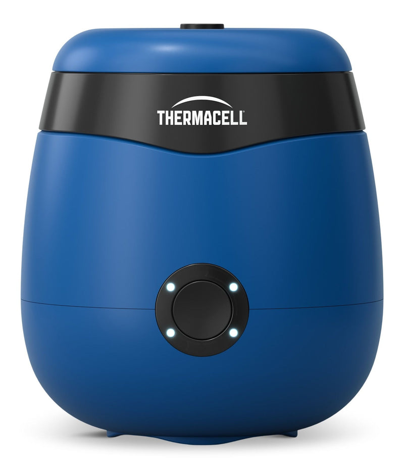 Thermacell E-ZoneGuard Patio Rechargeable Mosquito Repeller with 12-Hr Refill and 5.5-Hr Battery, Royal Blue W0