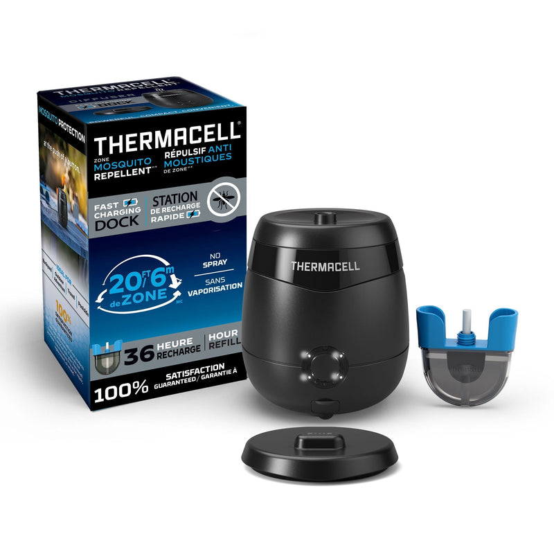 Thermacell E-ZoneGuard Patio+ Rechargeable Mosquito Repeller with 36-Hr Refill and 6.5-Hr Battery U8