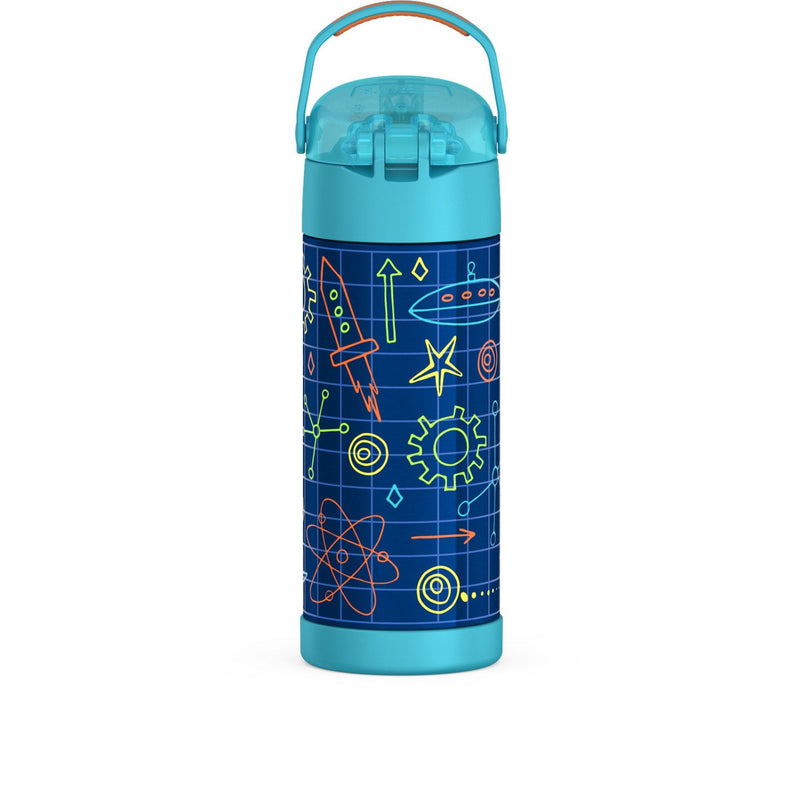Thermos Robot Stainless Steel Insulated Water Bottle, 14-oz D4