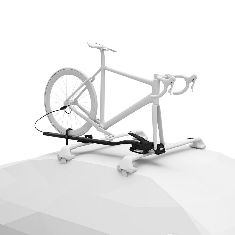 Thule UpRide Black Lockable Fork Mount Roof Bike Rack Y7