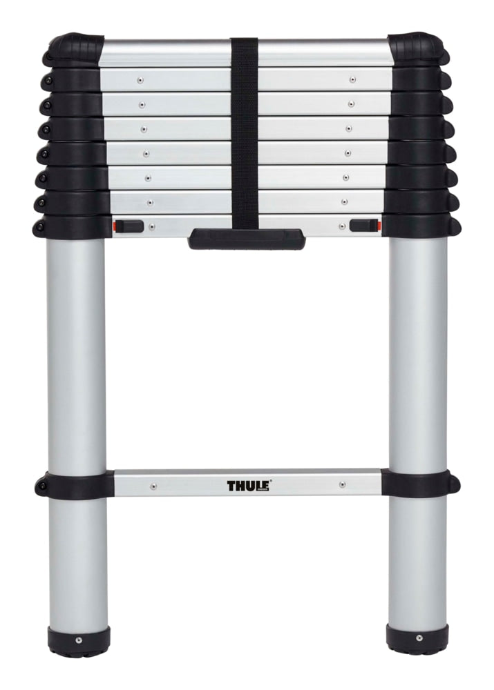 Thule Van Ladder, Extendable with Storage Bag, Silver, 8.5-ft Q7