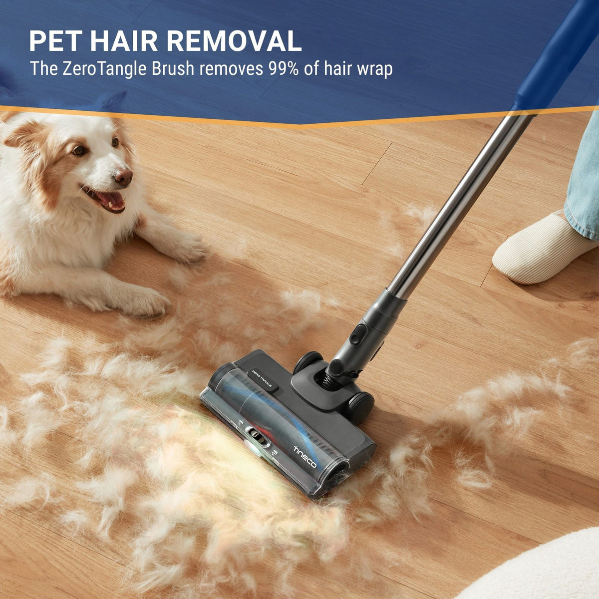 Tineco PureCyclone Pet Corded Self-Standing Stick Vacuum