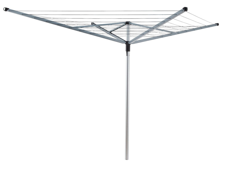 Topspinner Outdoor Umbrella Rotary Clothesline Dryer with Ground Spike, 1.75-in D x 74.8-in H R9