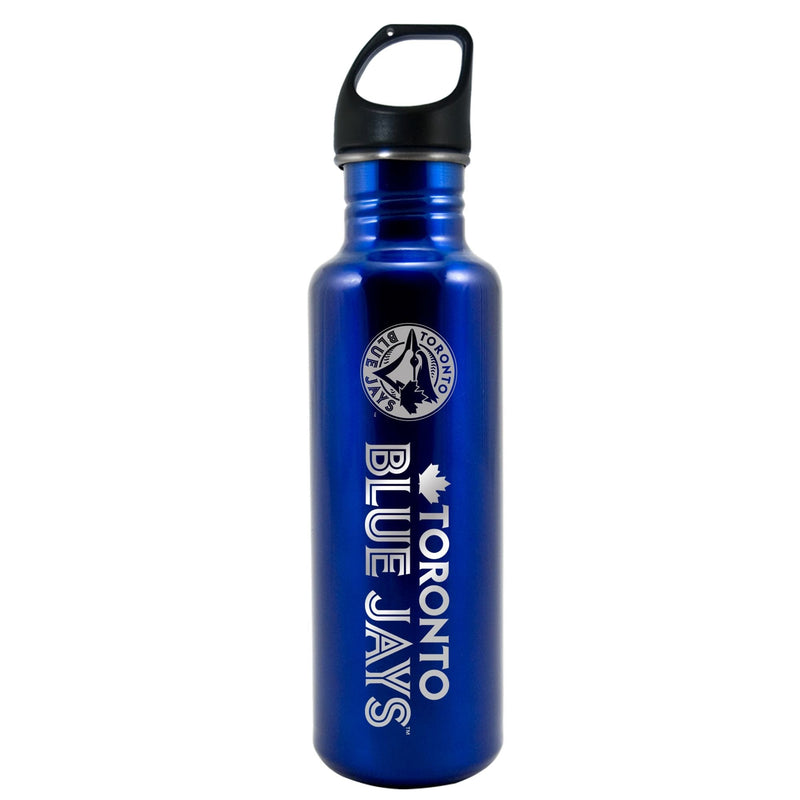 Toronto Blue Jays Stainless Steel Travel Water Bottle For MLB Baseball Fans/Collectors, 26-oz W2