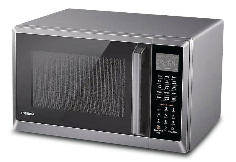 Toshiba Countertop Microwave, Stainless Steel Air Fryer, 1500 W, 1.0-cu-ft Z4