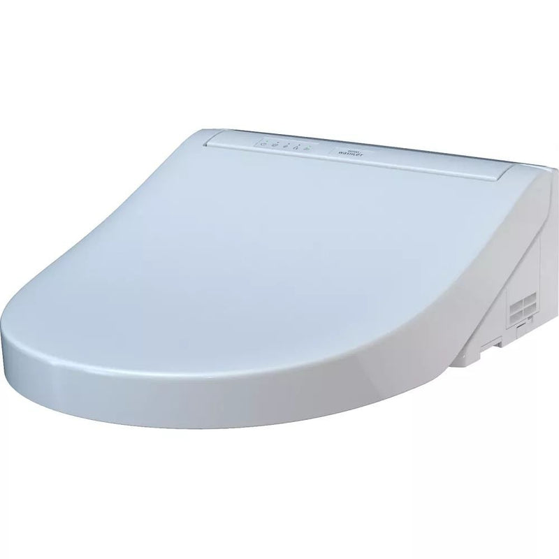 TOTO WASHLET C5 Electronic Bidet Toilet Seat with PREMIST and EWATER+ Wand Cleaning, Round, Cotton White S5