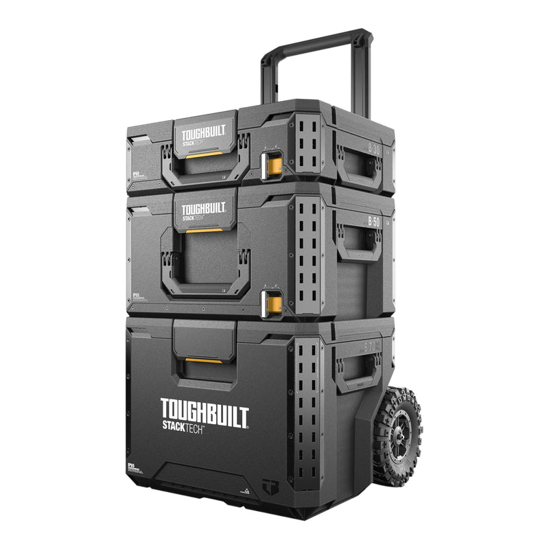 ToughBuilt StackTech Tool Box Storage System Set, IP65 Rated, 3-pc G8