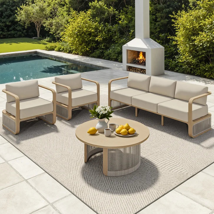 Tribeca 4-piece Patio Conversation Set S9