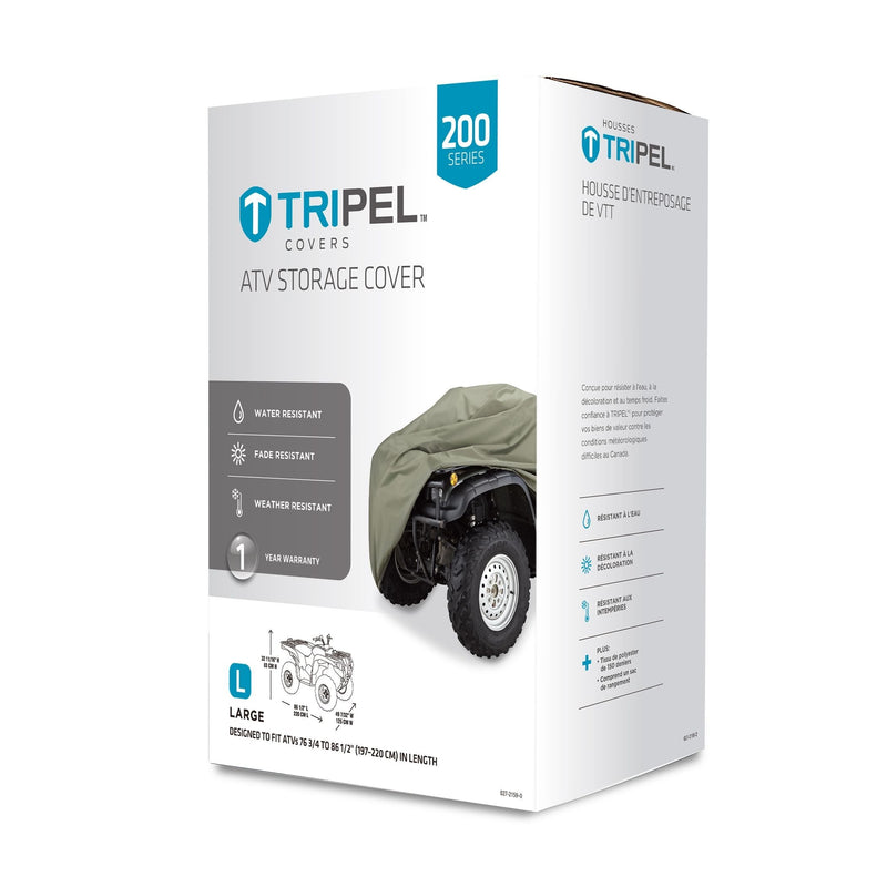 Tripel Waterproof ATV Storage Cover, Large I8