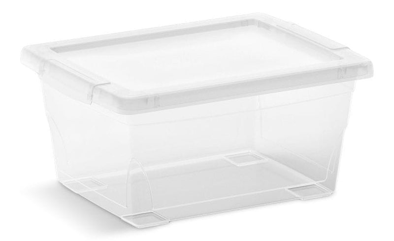 type A Clarity Transparent Storage Box with Lid, 2-L S3