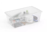 type A Clarity Transparent Storage Box with Lid, 6-L