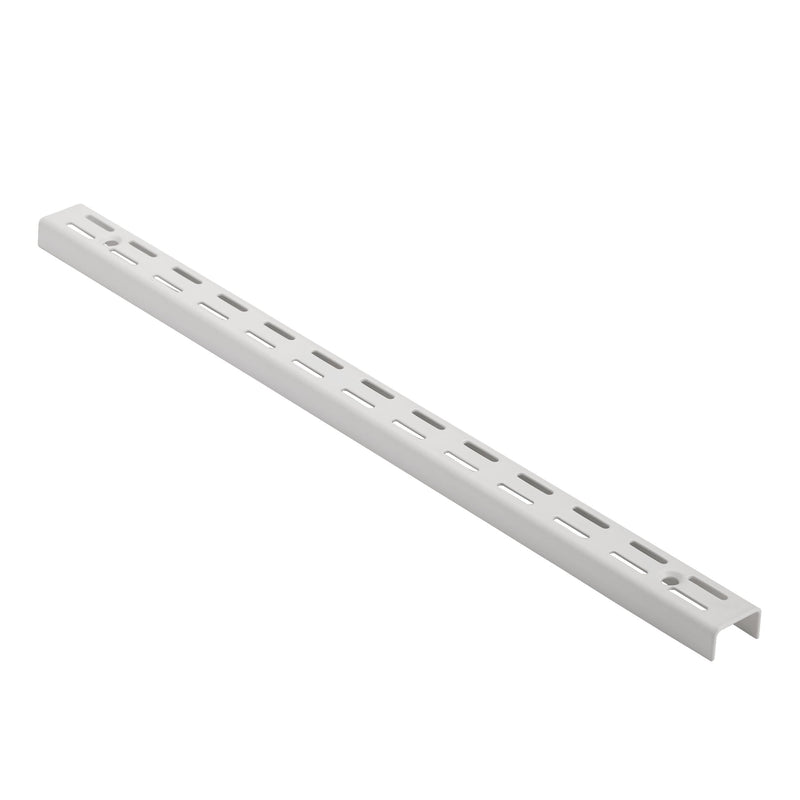 type A Double Track S-32 Wall Upright Shelf Bracket, White, 17-in R3