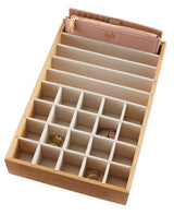 type A Modular Bamboo Accessory Storage Tray