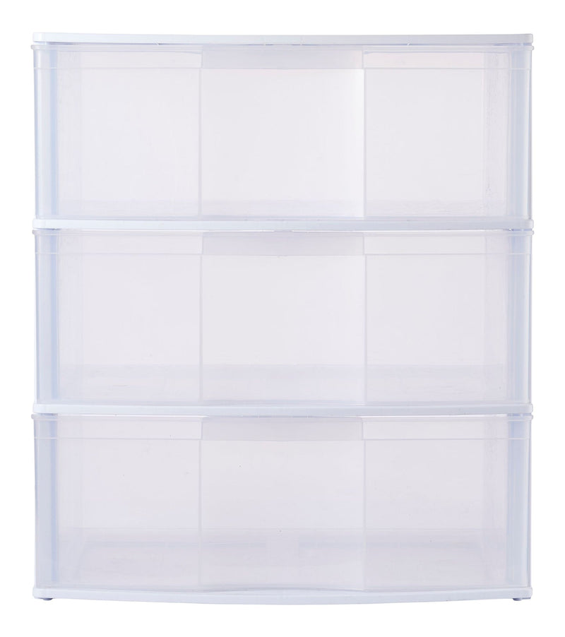 type A Wide 3-Drawer Tower W2