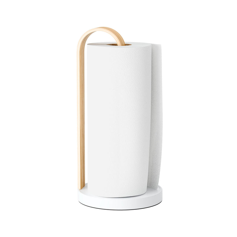 Umbra Bellwood Paper Towel Holder with Weighted Metal Base H0