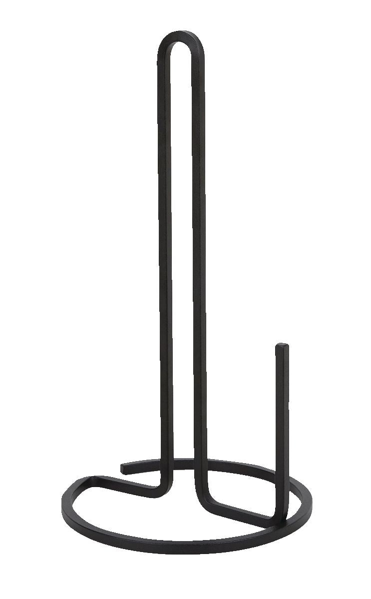 Umbra Squire Upright Metal Paper Towel Holder For Kitchen Countertop, Black Y5
