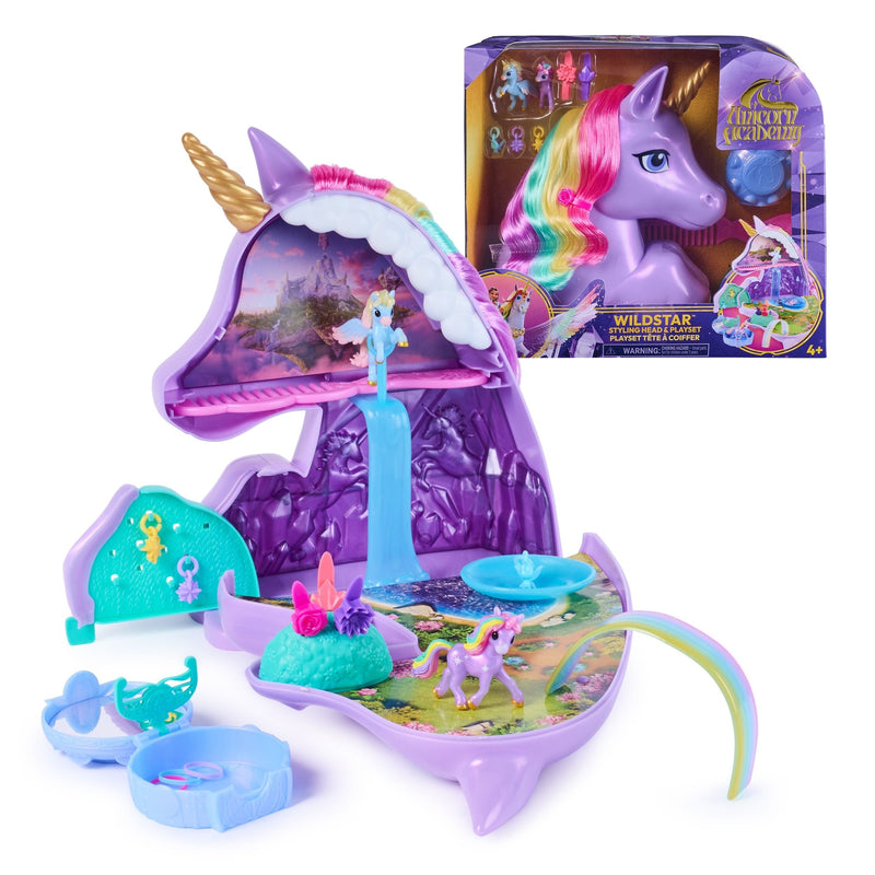 Unicorn Academy Styling Head Playset W9