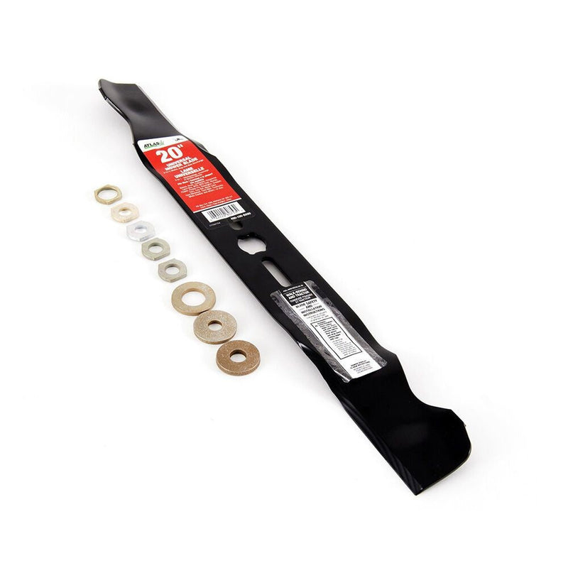 Universal Lawn Mower Replacement Mulching Blade, 20-in, Black Z4