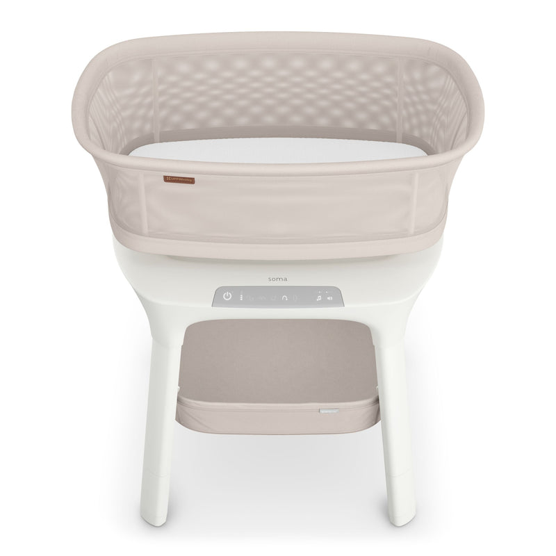 UPPAbaby Motion Smart Sleep Bassinet, Sand Melange X2