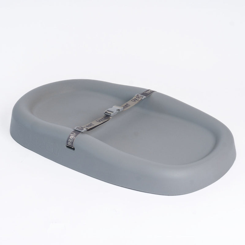 Upseat Soft Contoured Changing Pad, Grey E3