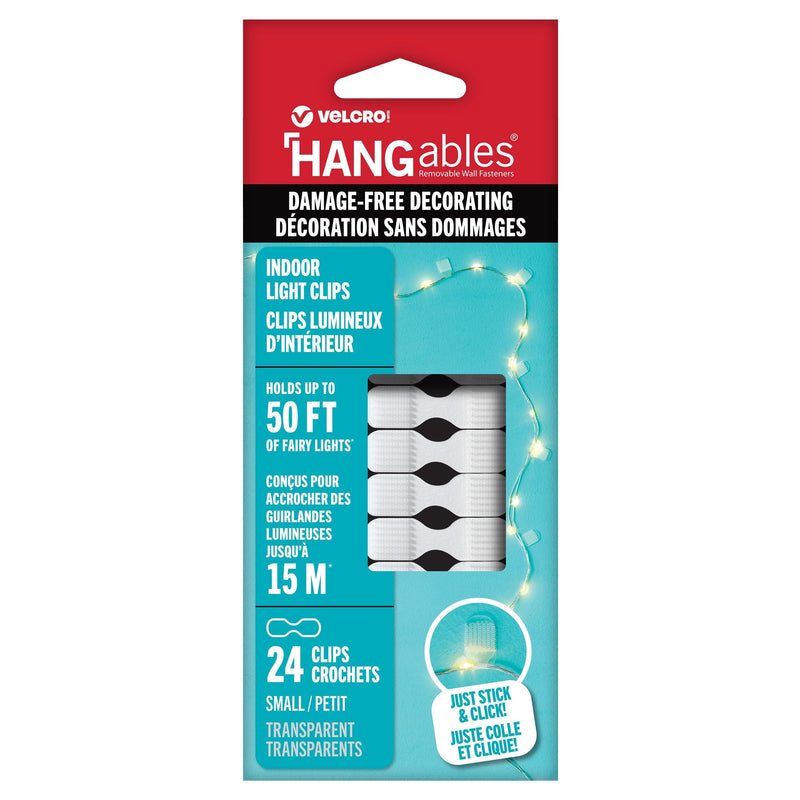 Velcro Light Clips, Clear W9