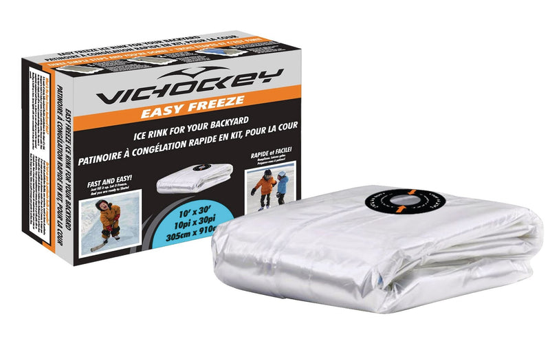 VIC Reddi-Rink EZ Freeze Ice Rink Kit, 10-ft x 30-ft P4