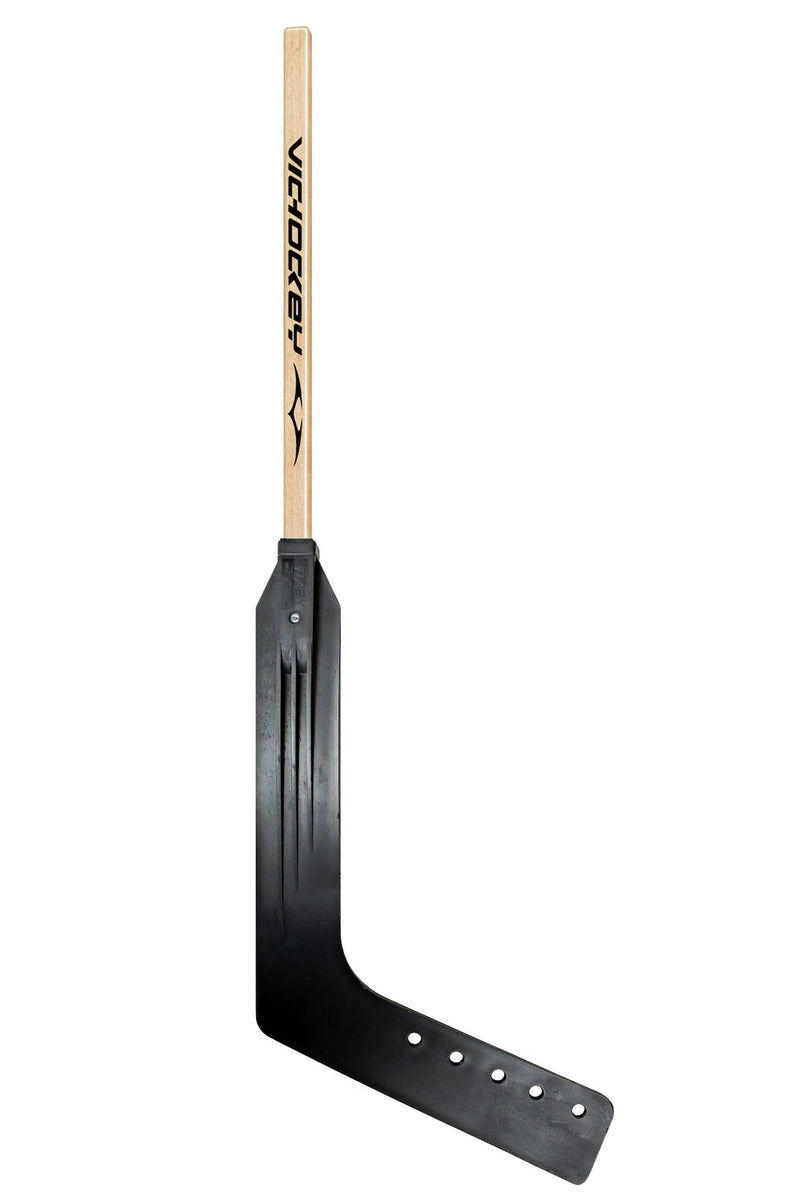 VIC Wood Goalie Street Hockey Stick with Plastic Blade, Youth, 42-in T5