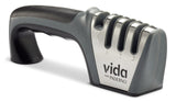 Vida by PADERNO 4-in-1 Knife & Shear Sharpener with Ergonomic Grip