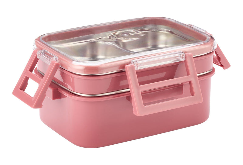 Vida by PADERNO Bento Lunch Container, Pink I9