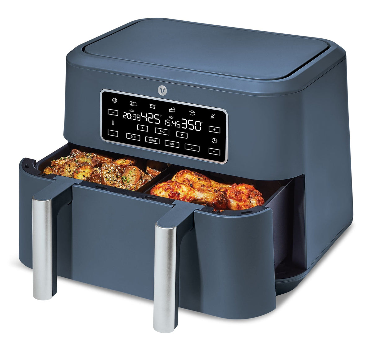 Vida by PADERNO Colour Series 9-qt Trizone Air Fryer, 9-qt
