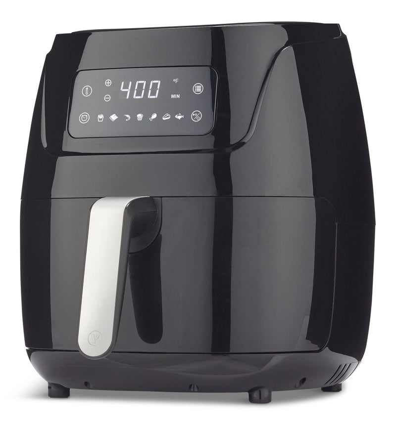 Vida by PADERNO Digital Air Fryer with Non-Stick Basket, 4.6-qt S2