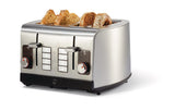 Vida by PADERNO Digital Stainless Steel Toaster, 4-Slice