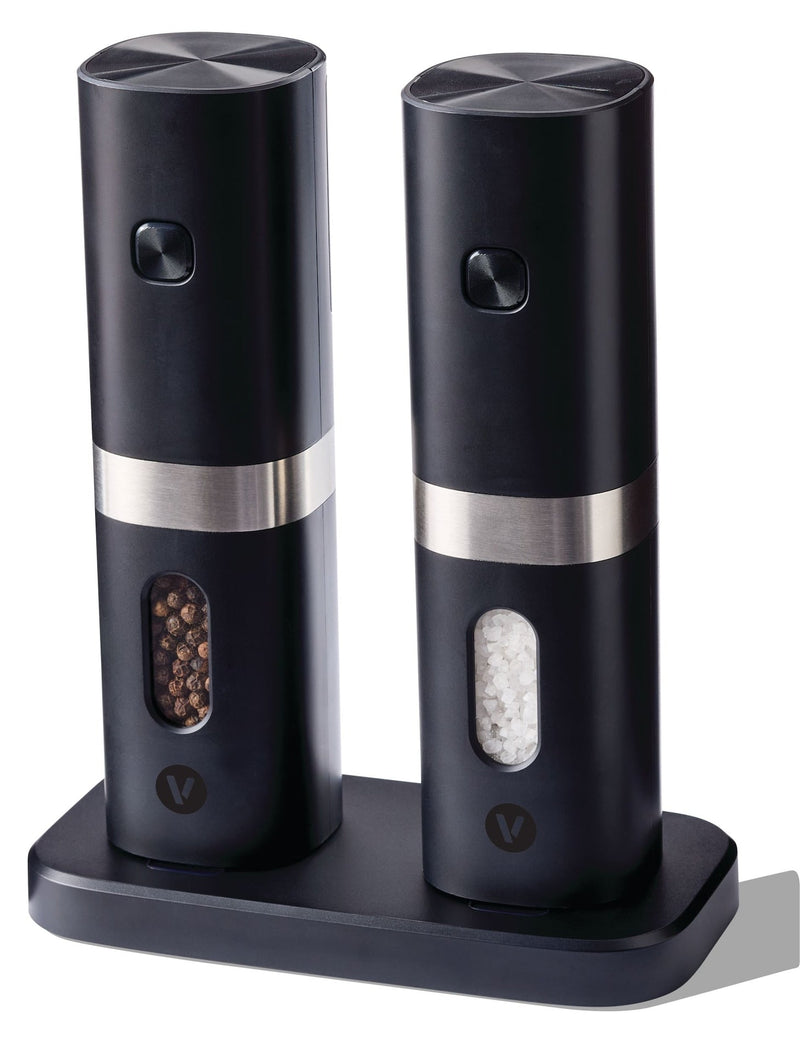 Vida By Paderno Electric Salt & Pepper Mill Set, 19.4-cm W5