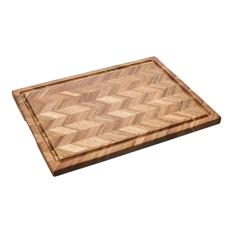 Vida by PADERNO Herringbone Acacia Wood Board P7