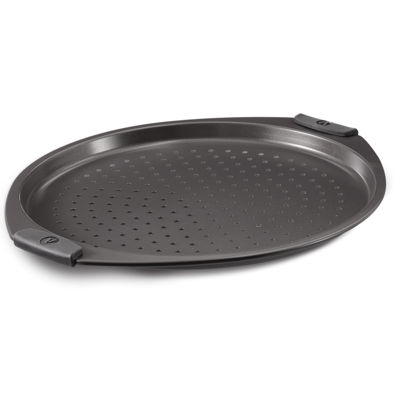 Vida by PADERNO Non-Stick Round Pizza Crisper Pan, 13.25-in R9