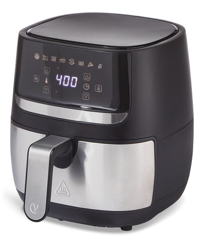 Vida by PADERNO Stainless Steel Non-Stick Air Fryer, 4-qt H7